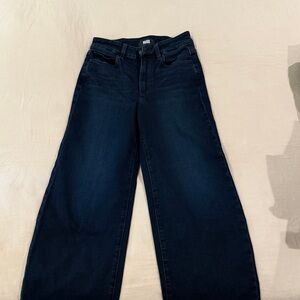 PAIGE Midnight Wide-Leg Jeans